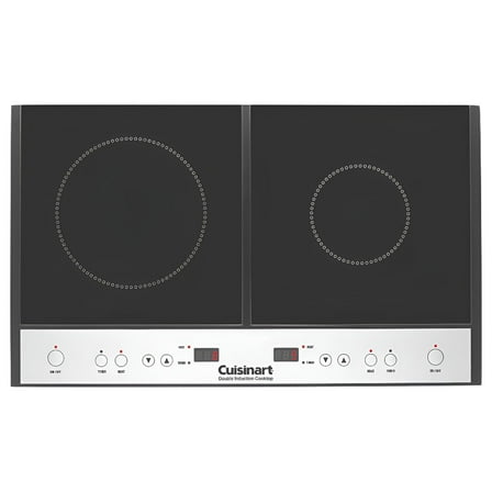 Cuisinart Specialty Appliances Double Induction Cooktop, New, ICT-60P1