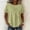 Green, variant on SEMPAI Cotton Linen Shirts for Women Summer 2026 Boho Retro Embroidered Tops Short Sleeve Dressy Casual Blouses Loose Tunics