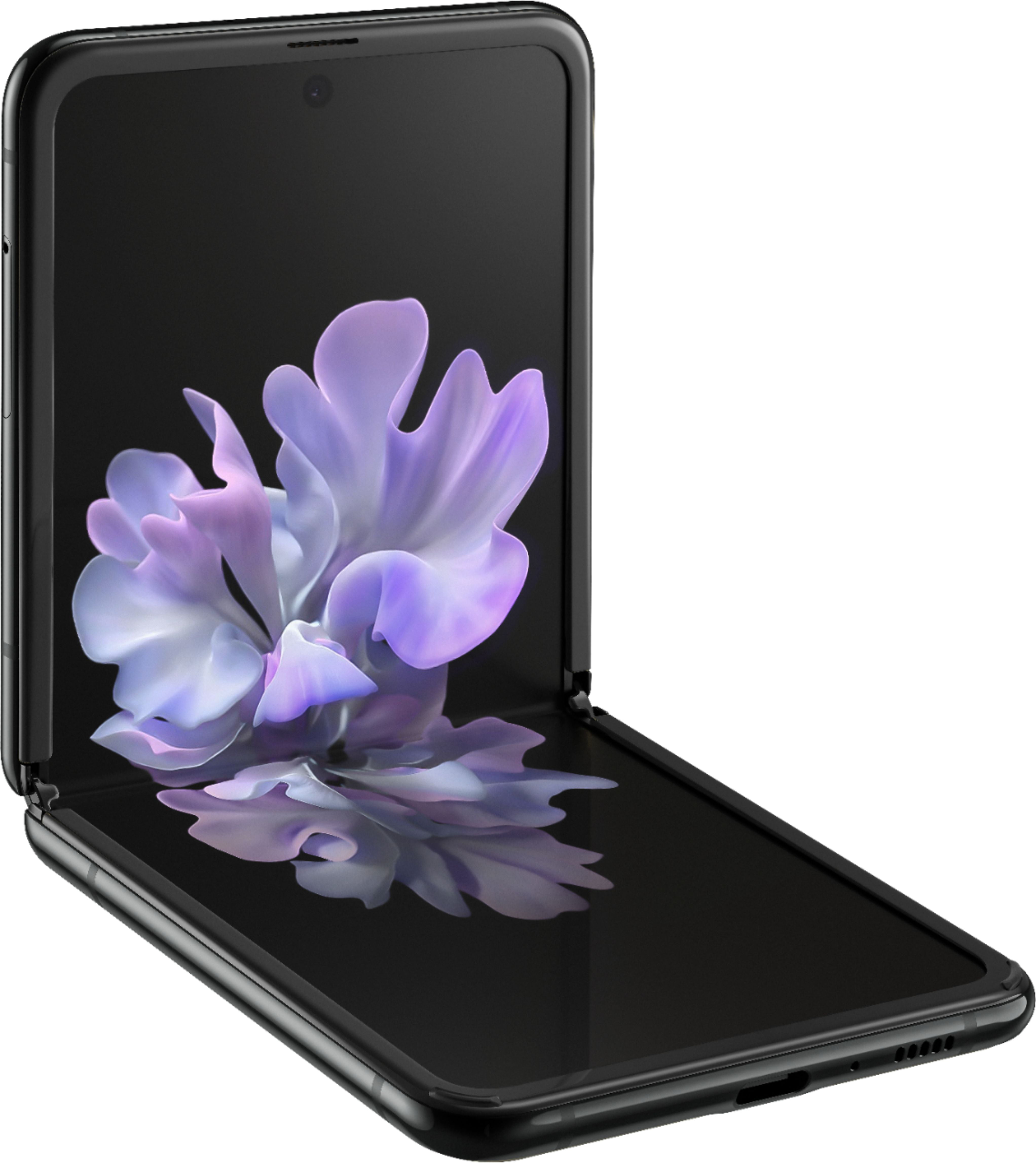 Samsung Galaxy Z FLIP SM-F700U Unlocked 256GB Mirror Black - (Samsung ...