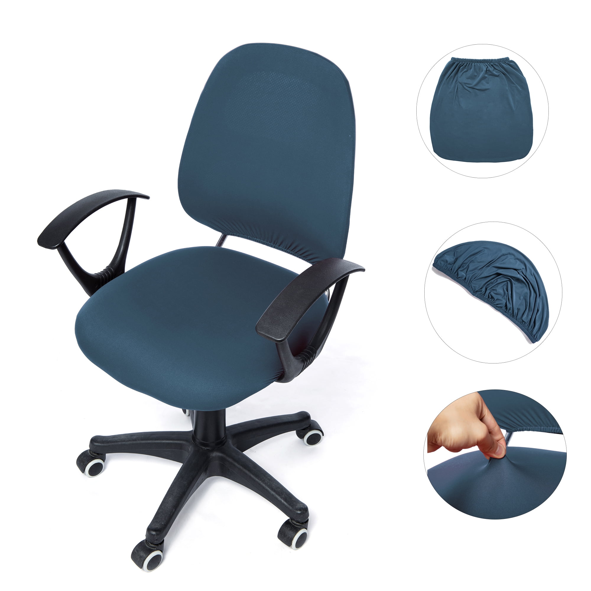 YouLoveIt Office Chair Cover Office Chair Slipcovers Protector Rotating