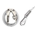 thumbnail image 6 of 21 inch Dome Stake and Forged Heavy Duty Steel Large Dog Ties Out with Spring (30 foot lead), 6 of 9