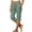 Mint Green, variant on Luivaraty Capri Pants for Women Solid Color Straight Leg Pants Fashion Comfy Drawstring Side Split Capris with Pockets, S-2XL