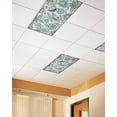 thumbnail image 2 of Fluorescent Light Covers for Ceiling Lights 1 Pack,Boho Green Magnetic Ceiling Light Covers 2x4ft for Classroom Office School,Ethnic Vintage Floral Modern Geometric Overhead Drop Ceiling Light Shade, 2 of 7