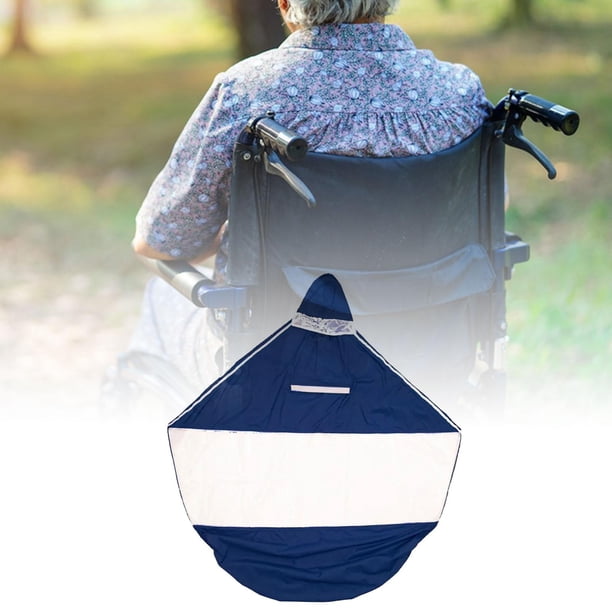 Poncho para Sillas de Ruedas Salvador Funda de Lluvia con Tira Reflectante