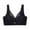Black, variant on Fesfesfes Bras for Women Hollow Lace Patchwork Bras Solid Color Side Stowed No Underwire Bras Back Four Rows Of Buckles Gather Push Up Everday Underwear Bras