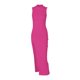 thumbnail image 3 of WILLBEST Vestido Lino Nueva Falda Midi Ajustada Sin Mangas Con Cuello Redondo Y Abertura Para Mujer, 3 of 3