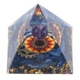 thumbnail image 3 of Pirámide de la Energía, Reducción del Estés Currar Ornamento Pyramid Protectión Mental para la Meditación Para El Cargo, 3 of 7