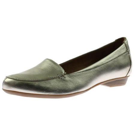 Naturalizer - Naturalizer Womens Saban Leather Slip On Loafers ...