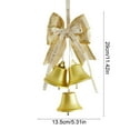 thumbnail image 3 of Fwttom Christmas Bells - Hanging Bells Ornaments Holiday Christmas Bells for Decorations Indoor Outdoor Xmas Tree Wreath Garland, 3 of 7