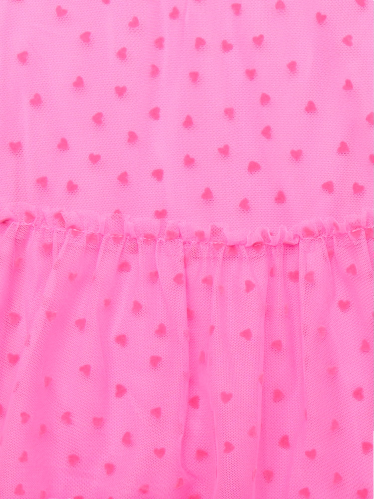 Wonder Nation Girls Flocked Tulle Dress, Sizes 4-18 & Plus