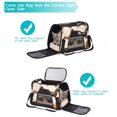 thumbnail image 5 of Dachshund Premium Fabric Pet Bag - Durable 900D Oxford Cloth - Cozy Sherpa Base - Ideal for Cats - Adjustable Nylon Webbing Straps - 17x10x11.8in/43x26x30cm Size, 5 of 7