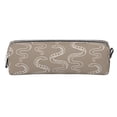 thumbnail image 4 of Rocae Hand Drawn Snake for Pen and Marker Pouch with Zipper for Men and Women, Stationery Bag Pen Holder for Work and Office, 4 of 9