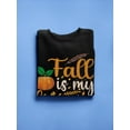thumbnail image 3 of Fall Is My Favorite Season Sweatshirt Women -Image by Shutterstock, Female x-Large, 3 of 4
