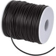 thumbnail image 6 of 54.68 Yards 2mm Hollow Pipe Tubing Rubber Cord with 1mm Hole Soft Jewelry Cord Cover Memory Wire for DIY Necklaces Bangle Bracelet Knitting Stitch Holder Substitutes,Black, 6 of 7