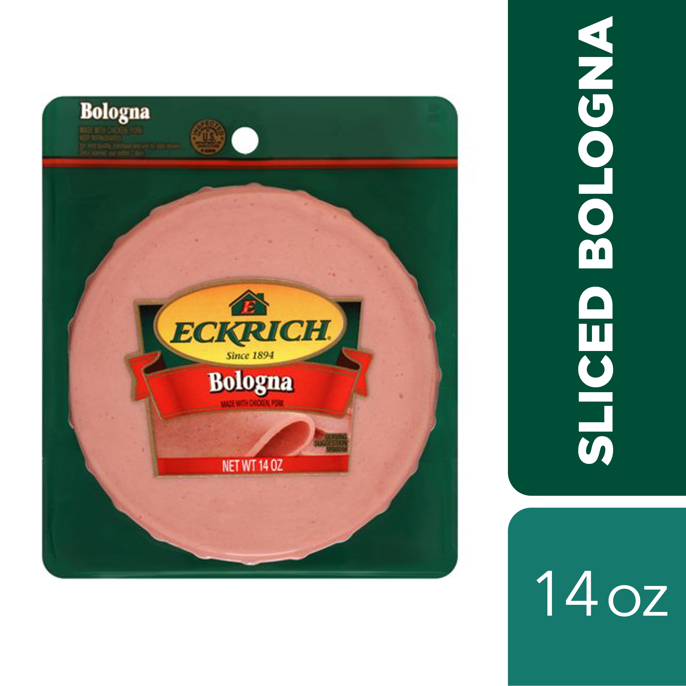 Eckrich Pre Sliced Bologna Deli Meat, 14 oz