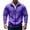 Purple, variant on Paiwinds Men's Fleece Jacket with Full Zip Stand-Up Collar, Lightweight Warmth, Soft Fleece Lining, and Breathable Fabric for Casual Wear, Outdoor Activities, and Layering
