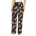 thumbnail image 3 of Balery Butterflies1 print Women's Pajama Pants,Ultra Lightweight Pjs,Lounge Pant-Medium, 3 of 9
