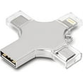 thumbnail image 1 of 4 in 1 USB 3.0 128GB Flash drive, 1 of 4