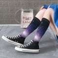 thumbnail image 5 of Naloa Planets Stars And Galaxies1 Knee Socks, High Socks Long Stretchy Sock Women Knee High Stocking, Long Socks for Women, 5 of 6