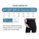 thumbnail image 3 of Las mujeres embarazadas sin costuras previenen los rasguños en los muslos, pantalones de tres piezas con soporte abdominal,negro,XL, 3 of 5