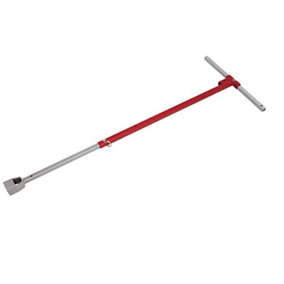 Reed Tool VKA Adjustable Valve Key for 2-Inch Square Nuts on Mains