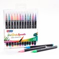 thumbnail image 4 of Hand Painted Pen Set Marker Drawing Watercolor Classic Design Pen Smooth Writing, Office Desk Accessories Smooth Writing Pens for Adult Coloring Journaling Marking Drawing, Art Office Supplies, 4 of 7