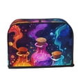 thumbnail image 2 of Fotbe Colorful Potion Bottles Magic for Two Slice Toaster Cover, Fingerprint Protector, Super Soft Appliance Cover And Dust Cover,Bread Dust Cover & Fingerprint Protection, 2 of 7