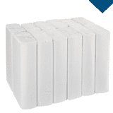 Marathon 1-Ply C-Fold Paper Towels - 12 Pack (2400 Towels), Highly Absorbent For Restrooms & Offices