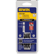 Irwin/Hanson 1876224 Impact Screw Extractor, 3 Piece Set