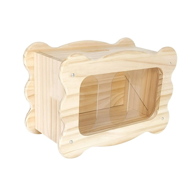 Yinanstore Rabbit Feeder Bunny Hay Holder Multifunction Portable Small Animal Hay Feeder Rabbit Alfalfa Rack for Hamsters Gerbils Rabbit