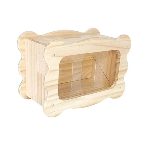 Bunblic Rabbit Feeder Bunny Hay Holder Multifunction Portable Small Animal Hay Feeder Rabbit Alfalfa Rack for Hamsters Gerbils Rabbit