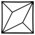 thumbnail image 2 of Rhombus‑Shaped Walking Paths Maker DIY Cement Brick Paving Mold for Garden Courtyard Patio, 2 of 5