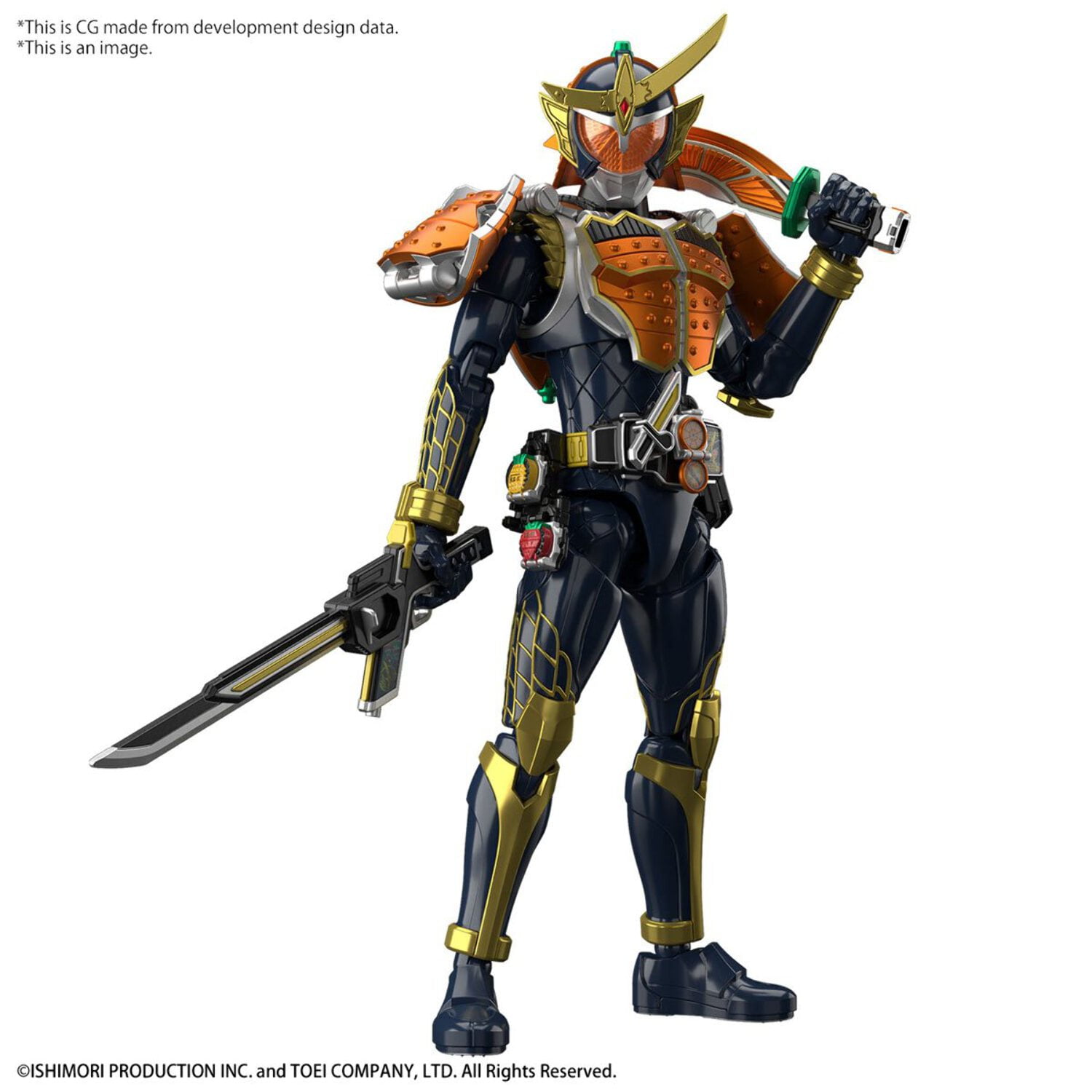 Bandai Figure-rise Standard Kamen Rider Gaim Orange Arms Action