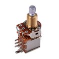 thumbnail image 4 of Yeacher Electric Guitar Bass Copper Potentiometer Push Pull Tone Switch Pots 2pcs, 4 of 6