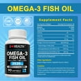 thumbnail image 7 of Fish Oil Softgels, 3000mg - EPA & DHA Supplement, 90 Softgels, 7 of 7