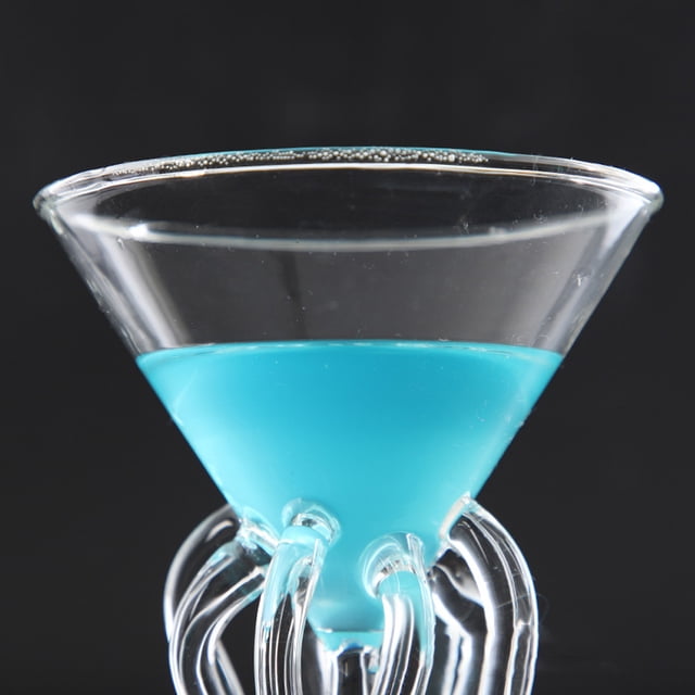 Octopus Cocktail Glass,Octopus Cocktail Glass Transparent Glass Cup Cocktail Cup Tried and Trusted
