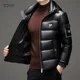 thumbnail image 2 of Chaqueta corta de plumón con relleno de plumón de pato, ropa de diseñador para hombre, chaquetas acolchadas ligeras, abrigo de invierno cálido para hombre, chaqueta acolchada, 2 of 5