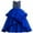 Blue, variant on Odeerbi Girls Dresses Flower Girl Dress Children Baby Middle-aged Children's Sleeveless Mesh Sequins Dress Gauze Dress Princess Dress
