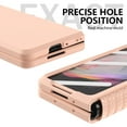 thumbnail image 4 of Dteck Samsung Galaxy Z Fold 3 5G Case, Lightweight Anti-Drop Wear-Resistant Silicone Protective Case for Samsung Galaxy Z Fold3 5G 2021, Pink, 4 of 6