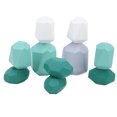 thumbnail image 4 of Bloques de construcción de piedra de colores de madera, juego de apilamiento de piedra, juguete educativo para niños, combinación de regalo 3, 4 of 5