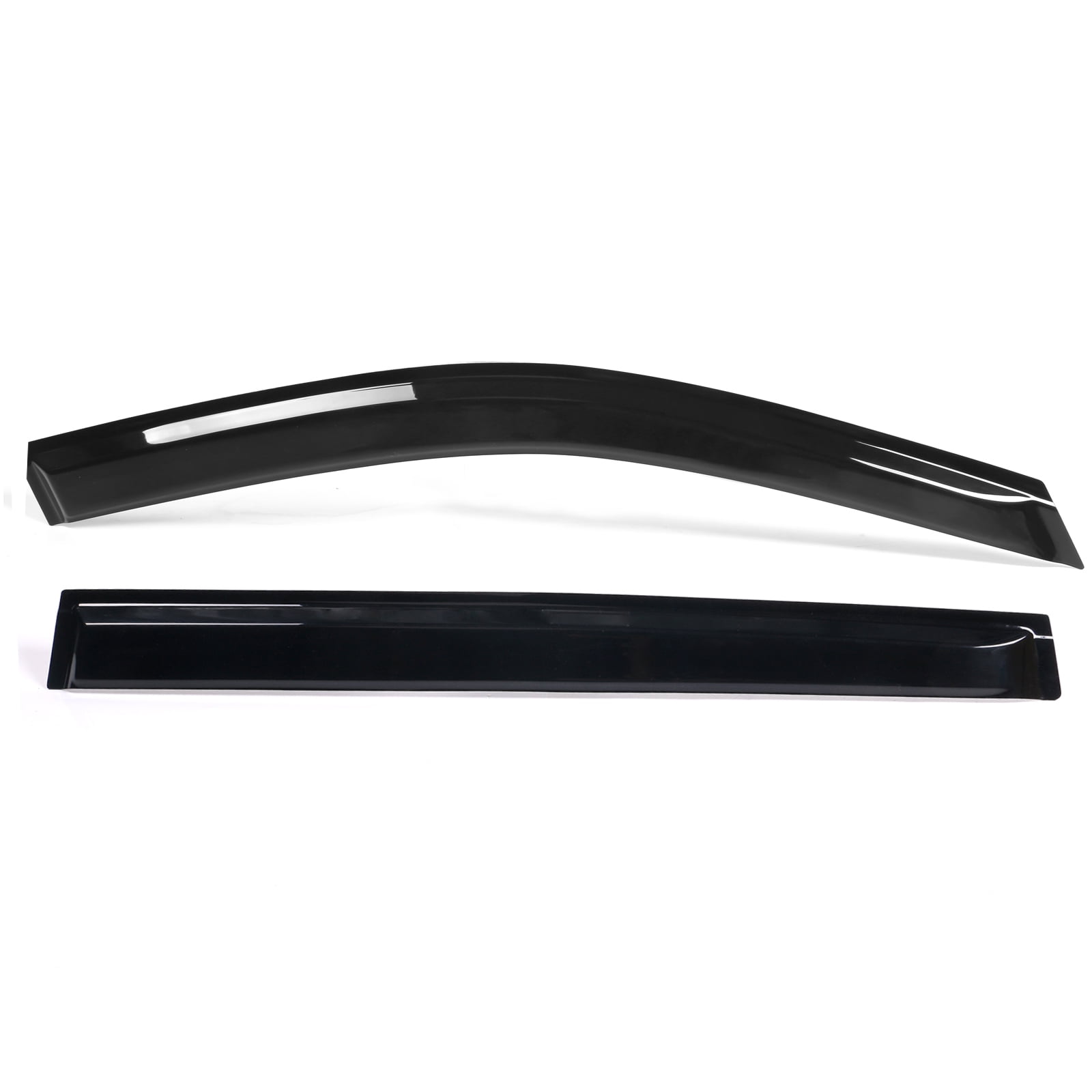 Ikon Motorsports Window Visors Compatible with 14-19 Toyota Highlander Acrylic Vent Windshield Deflector Rain Guard 4Pc