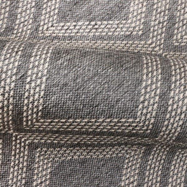 Better Homes & Gardens 2' x 3' Grey Diamond & Stripes Reversible Indoor/Outdoor Scatter Rug