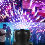 Uking 30W LED Moving Head Light Double Sided Moving Heads DJ Lights Wedding Church Live Show Bar Spotlight