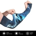 thumbnail image 2 of Balery Celestial Ram Night Sky Mangas Refrescantes para Brazos para Hombre y Mujer – Transpirables y Absorbentes de Humedad para Mujeres, Hombres y Niños, 2 of 7
