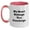 White/Pink, variant on Funny Quote Concierge Gifts from Friends for Women Graduation Unique Two Tone Coffee Mug