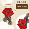 thumbnail image 2 of Bufanda para niños pequeños, bufandas cálidas tejidas de invierno para niños y niñas, calentador de cuello, regalos para Navidad y Año Nuevo, 2 of 7