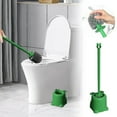 thumbnail image 1 of Cleaning Brush Set for Bathroom Storage - Durable Long Handle Toilet Brush with Holder Space Saving Easy Cleaning Organizer Practical Cleaning Accessory, 1 of 6