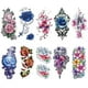 thumbnail image 2 of Cuadros Decorativos Tatuaje 3D impermeable flor arte pegatinas Kit rosa falso cuerpo para hombres mujeres DQrwqpou embutido en tela, 2 of 4