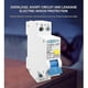 thumbnail image 4 of 18MM 230V RCBO 1P+N 6KA Residual Current Differential Automatic Circuit Breaker with over Current, 4 of 5