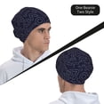 thumbnail image 6 of Pofeuu LOVE Print Beanie Hat for Men and Women Winter Warm Hats Knit Slouchy Thick Skull Cap, 6 of 7